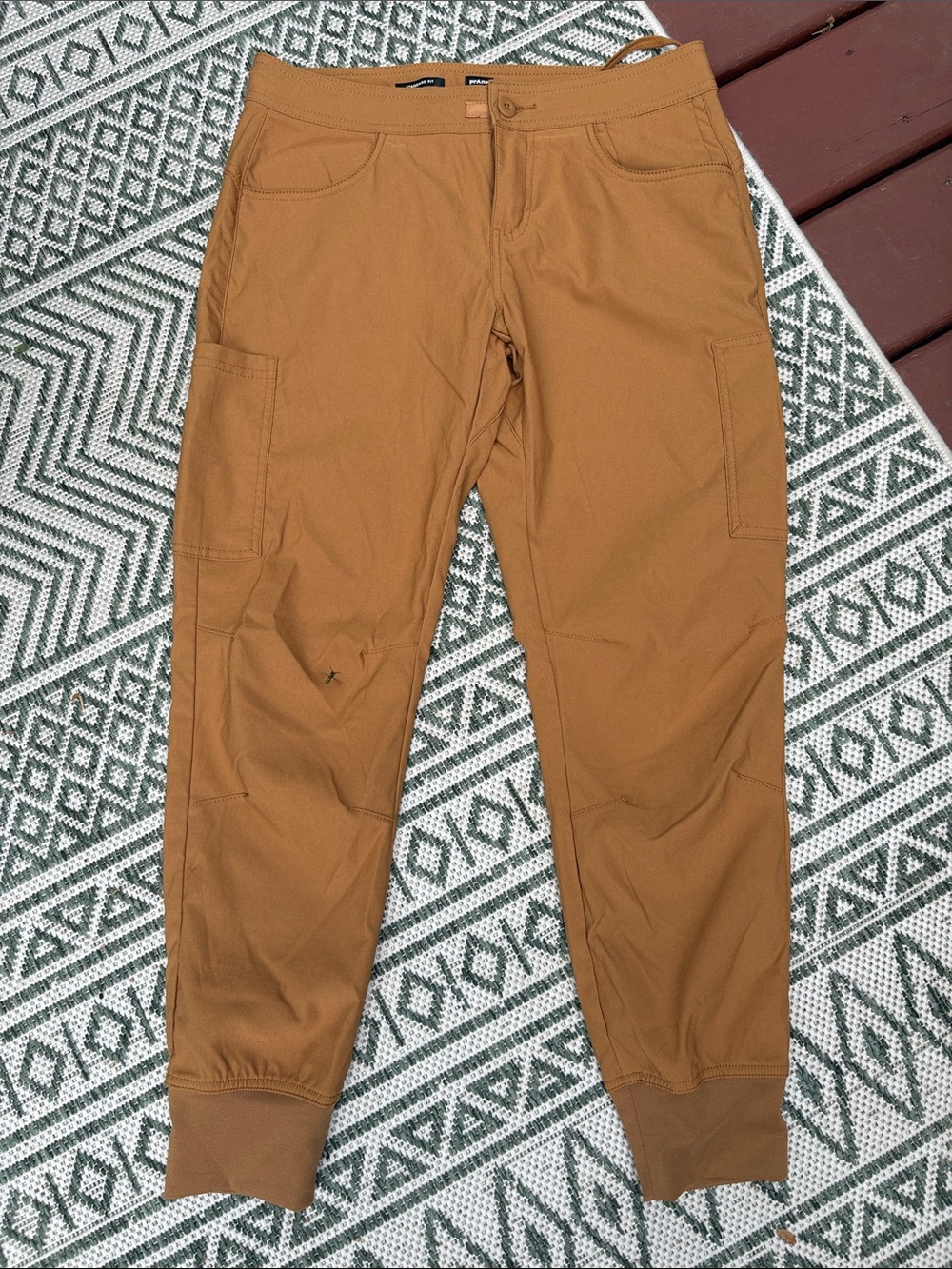 Prana Women's Tan Jogger-Style Track Pants